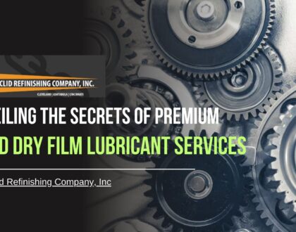 Friction-Free Excellence: Unveiling the Secrets of Premium Solid Dry Film Lubricant Services